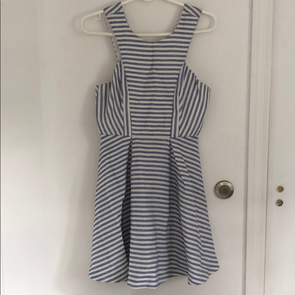 BCBG striped dress